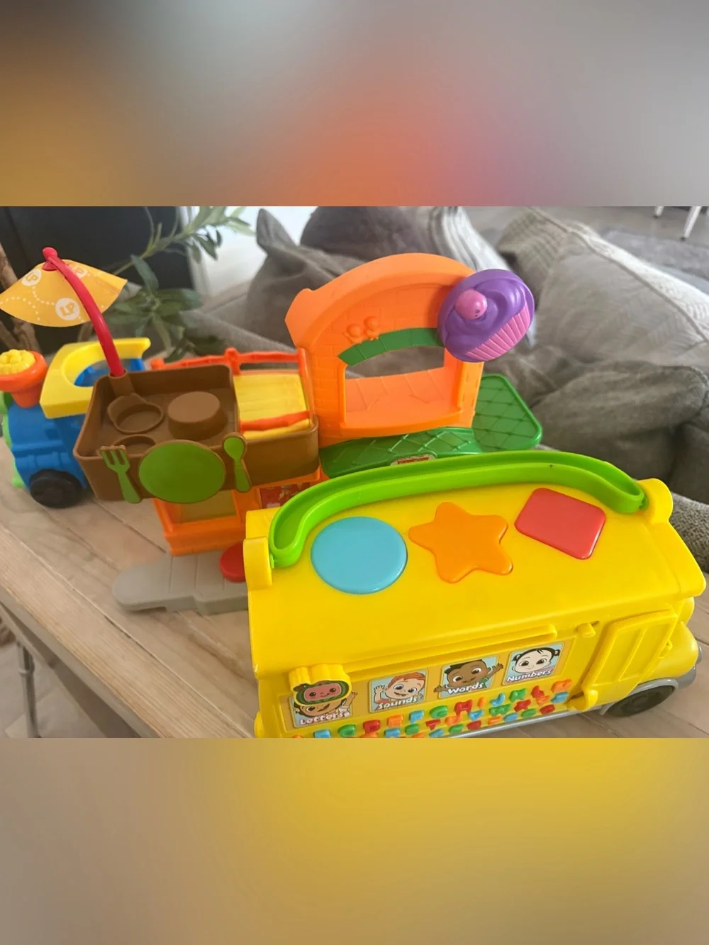 Kids Little Tikes and Cocomelon toy lot